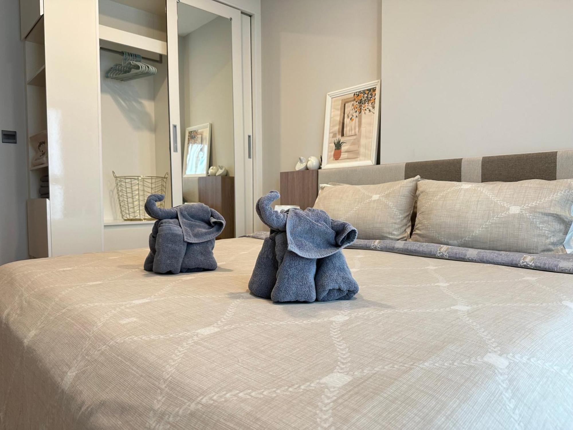 New & Cozy 2 Bedroom @ The Astra Sky River 清邁 外观 照片