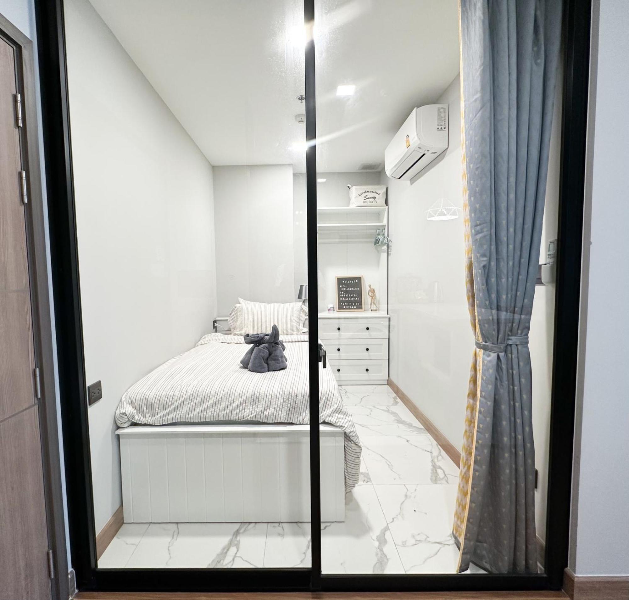 New & Cozy 2 Bedroom @ The Astra Sky River 清邁 外观 照片